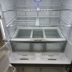 LG Stainless French Door Refrigerator – New Compressor✅ & Evaporator✅. 