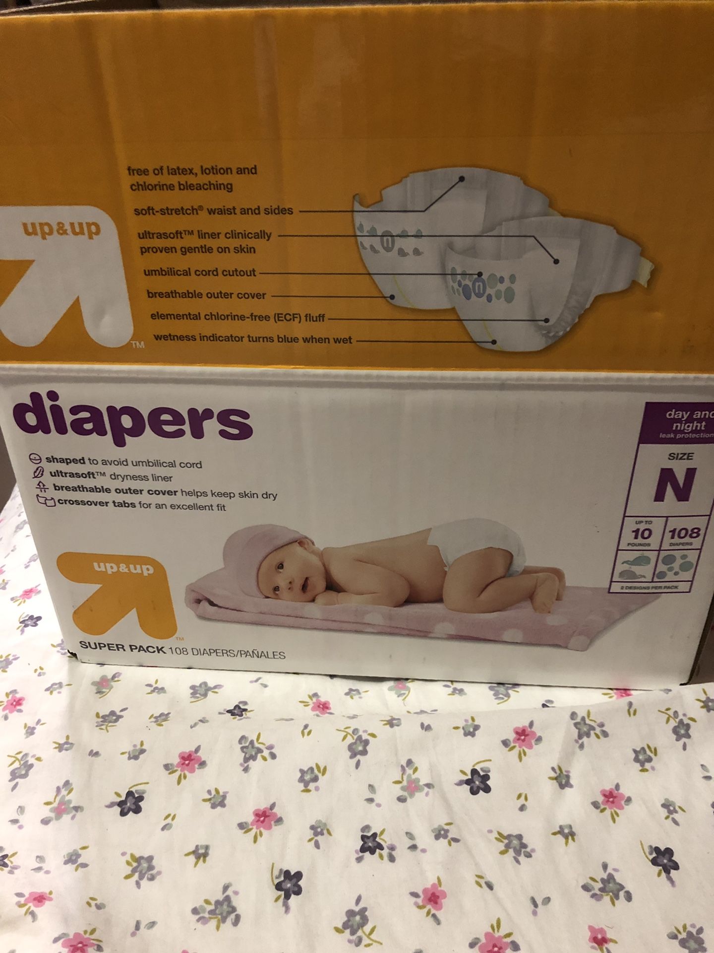 Newborn Diapers count 83