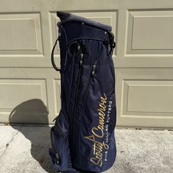 2009 Scotty Cameron stand bag Navy/Gold