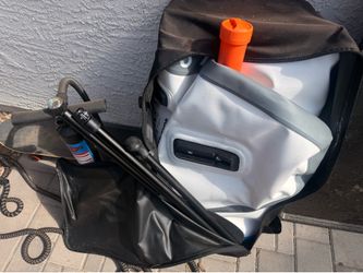 Large inflatable paddle board