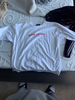 White Crew neck