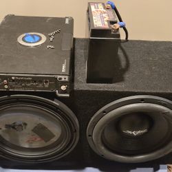 2 Subs 12 For Sale