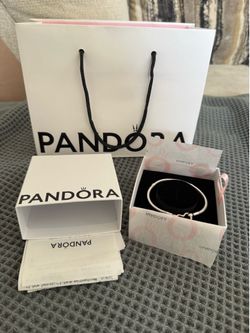 Pandora heart charm bracelet