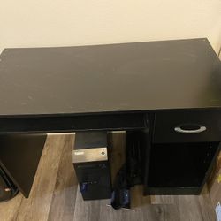 Basic Computer Desk Black