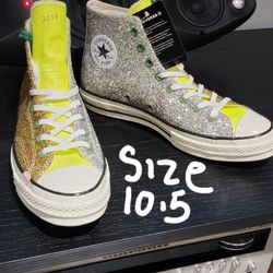 New Converse All Star Chuck Taylor Glillter Size 10.5 Men's 12.5 Women’s 