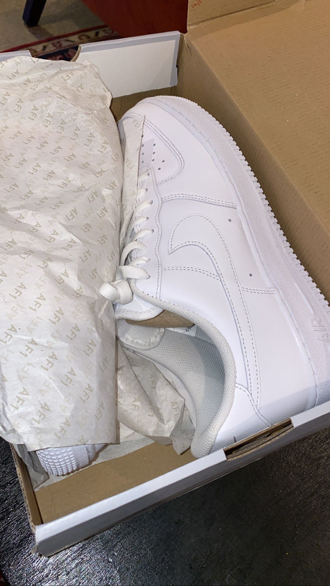 Brand new air force 1s Size 10.5