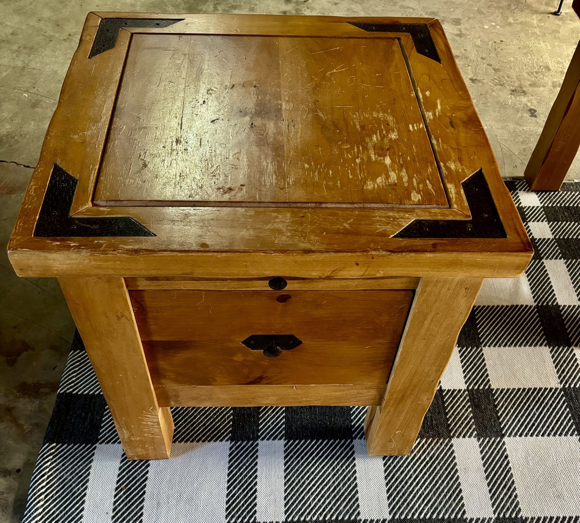 Solid Oak Coffee & End Table