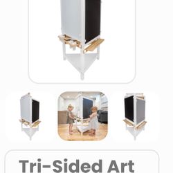 Tri-Sided Easel by Little Partners 