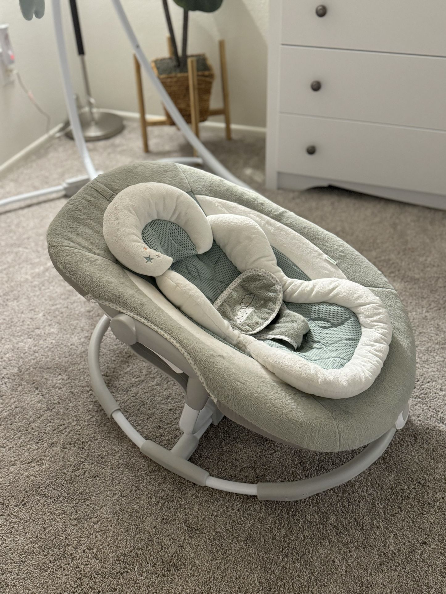 Baby Swing And Baby Removable Rocker Seat