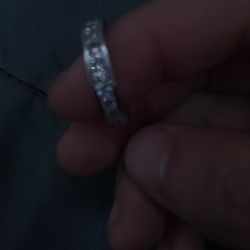 Moissanite Diamond Ring