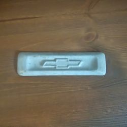 55-59 Chevy Apache Radio Delete Plate