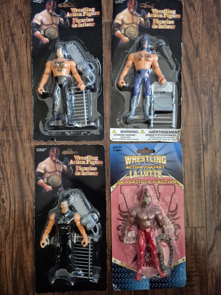 Wrestling Action Figure KO Lot