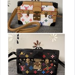 Inspired LV Purse, Black Or White, Nee