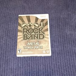 Nintendo Wii Band Metal Track Pack Game