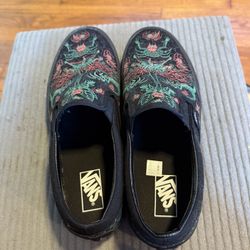 glow in the dark slip on vans