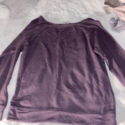 purple, baggy shirt, size xs
