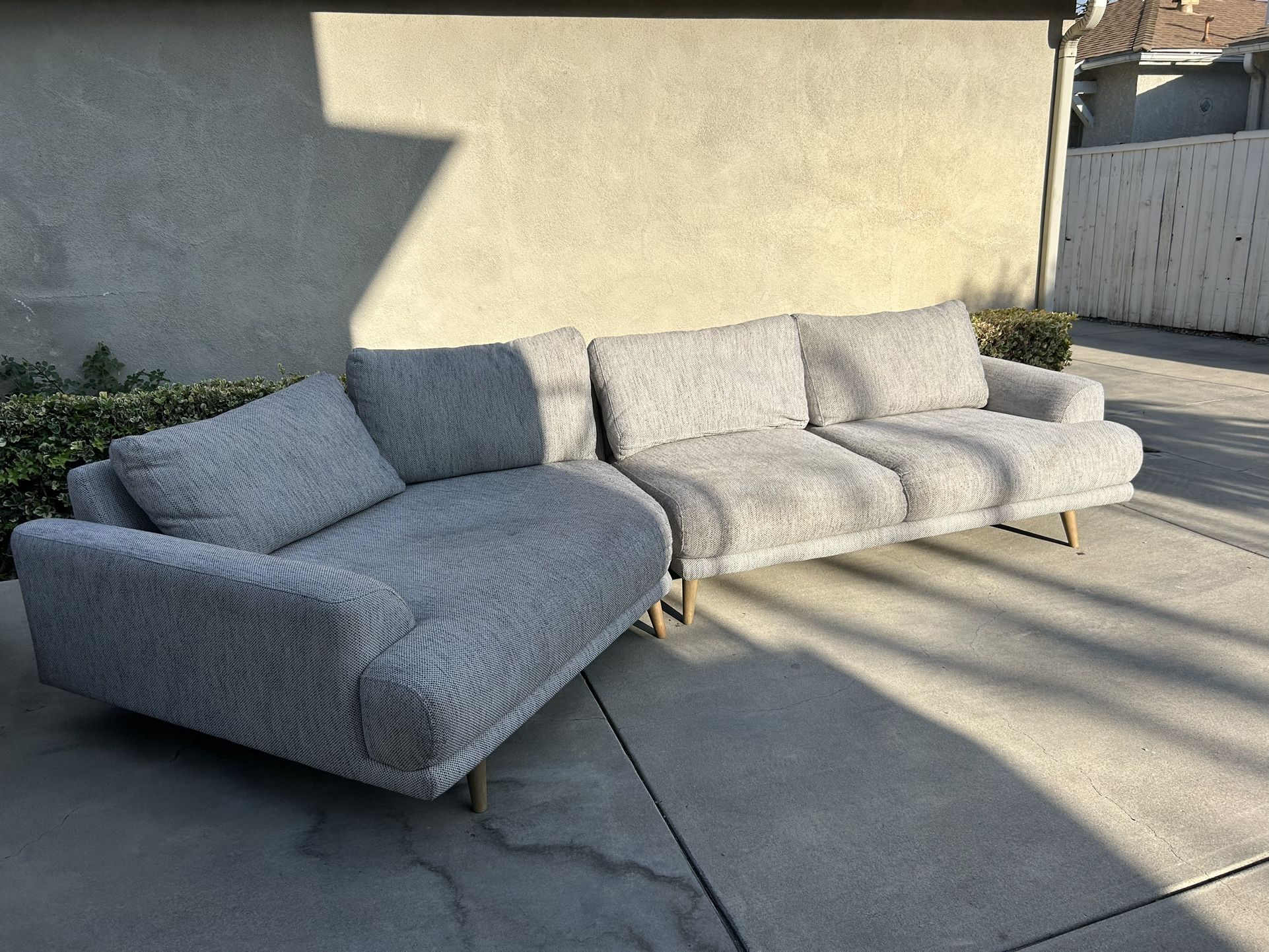 Gray Sectional Couch