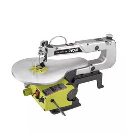 RYOBI Scroll Saw 16 in. 1.2 Amp Corded Induction Motor Keyless Blade Change
