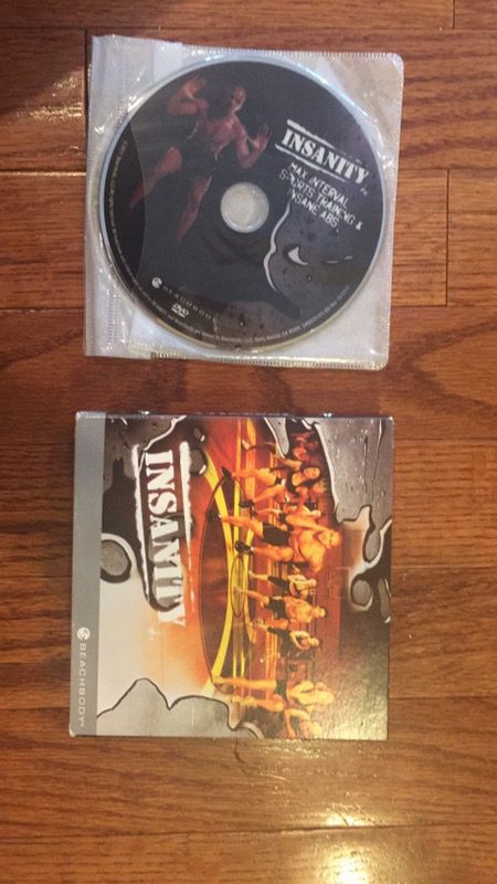 Complete Insanity workout DVDs