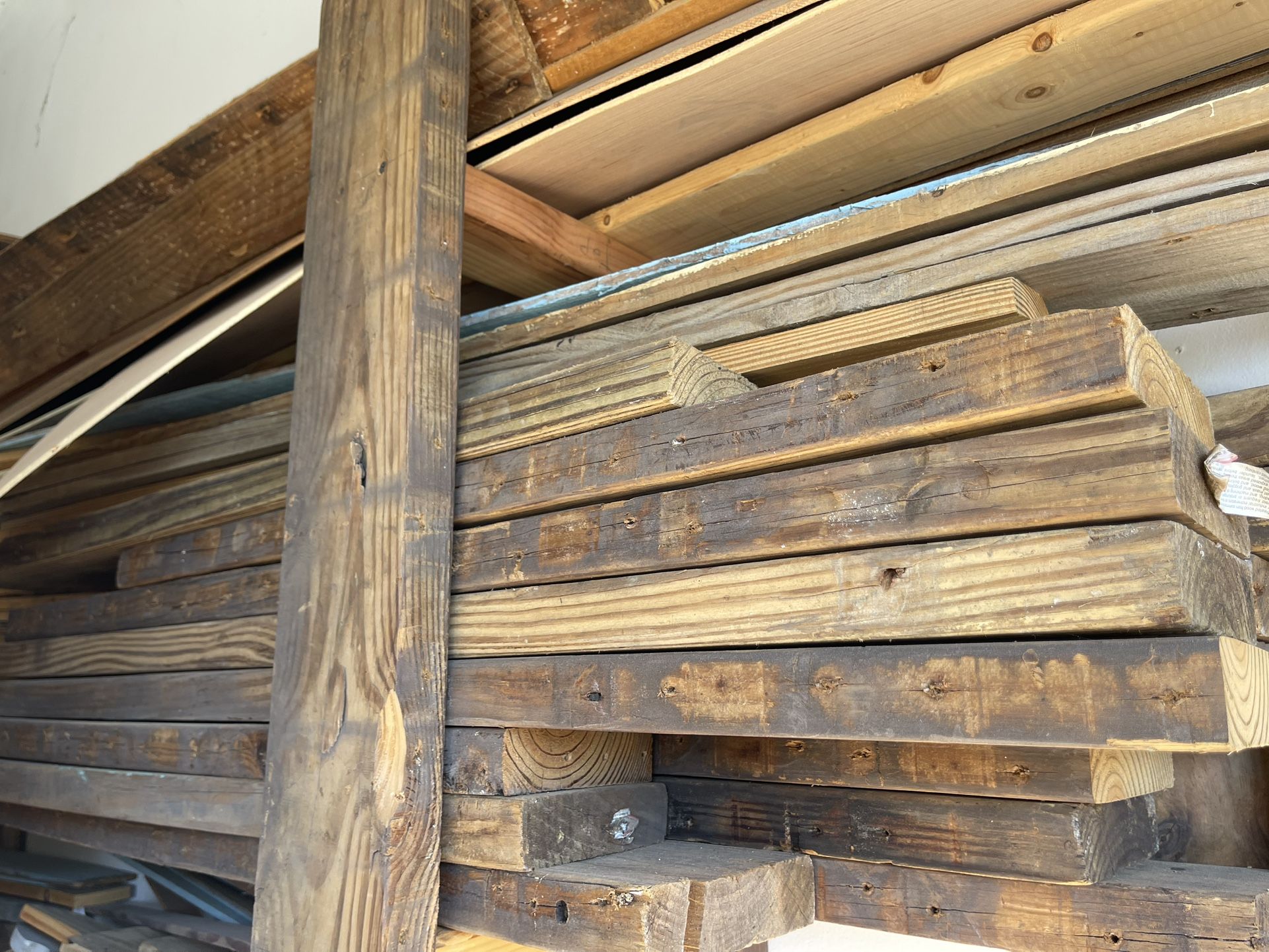2X6 Pressure Treated Wood. Various Lengths Some 8-10 Ft