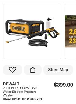 DEWALT Pressure Washer