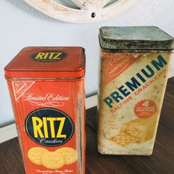 Vintage Nabisco tins