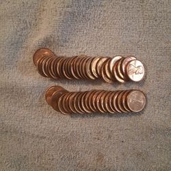 1950's Wheat Cents Many Available