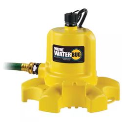 Wayne 1/6 HP WaterBUG Submersible Utility Pump with Multi-Flo Technology