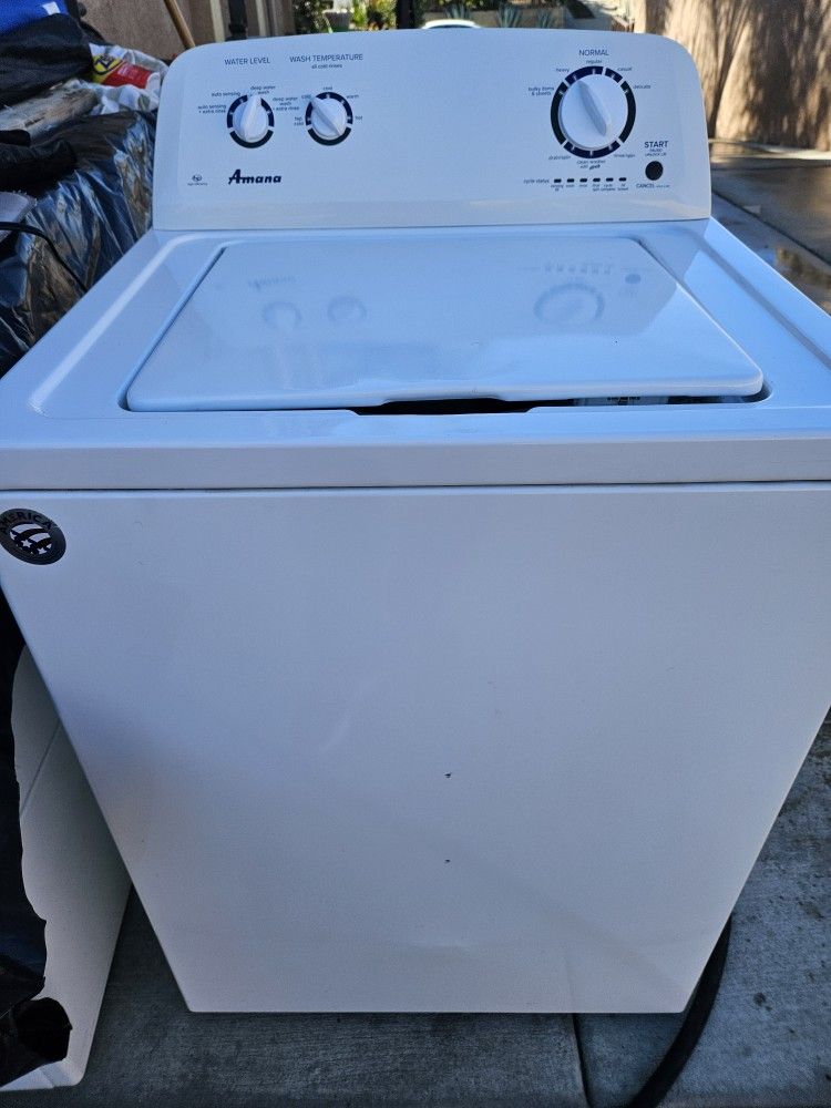 Amana Washer Working Condition 