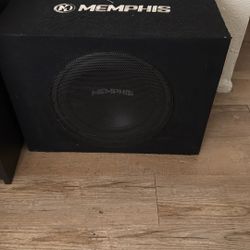 12 Inch Memphis Audio Subwoofer