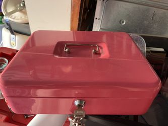 PINK CASH BOX