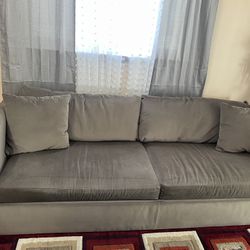 Modern Gray Sofas – Set of 2 