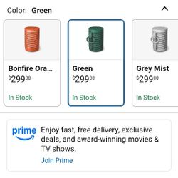 Bang & Olufsen Beosound Explore - Wireless Portable Outdoor Bluetooth Speaker, IP 67 Dustproof and Waterproof, Grey Mist
