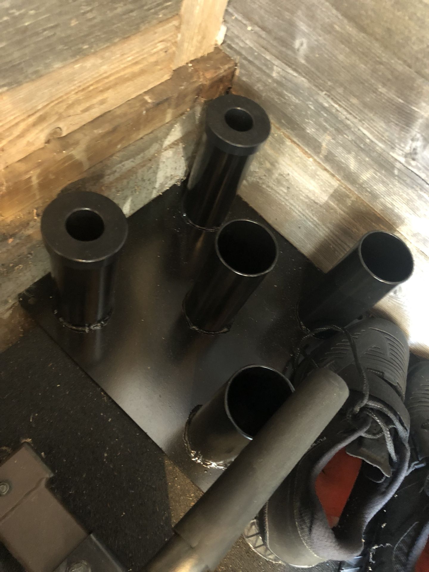 Brand New Barbell Holder (with Inserts For Standard Sized Bars)