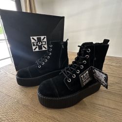 T.U.K. Viva Mondo Suede Boots (NEW) 
