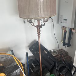 Lamp Rose Gold Colored