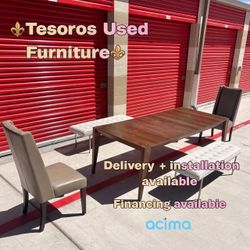 West elm dining set