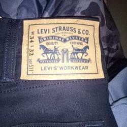 Levi's 511 Utility Work Jeans Dark Blue