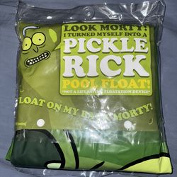 Rick & Morty Pickle Rick Pool Floaty