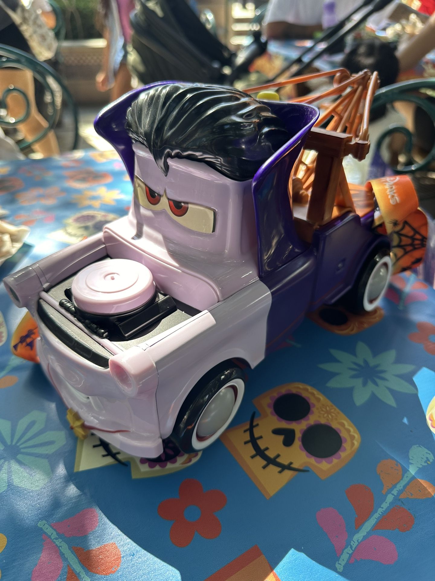 Disney Parks DCA Vampire Tow Mater Popcorn Bucket 2024