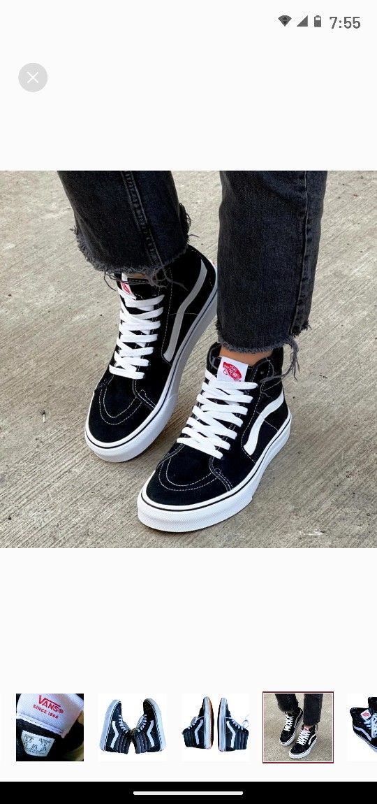 Vans SK-8 High Top Shoes