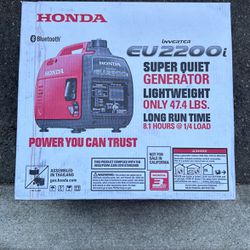 Honda Generator Eu2200i 