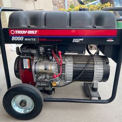 Troy-Bilt 8000-watt Electric Start Generator