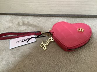 Juicy Couture Heart Wristlet New Never used