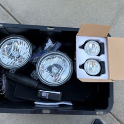 Jeep Lights Floor Mats and Misc. Items 