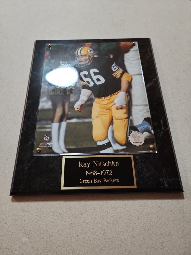 Ray Nitschke, Green Bay Packers, Hall of Fame – Play Action Customs