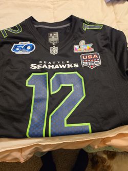 Seahawks 2026 Mens  Superbowl Jersey