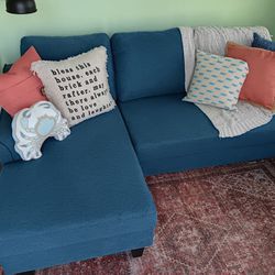 $175 OBO Sectional Sofa Sleeper Full Size