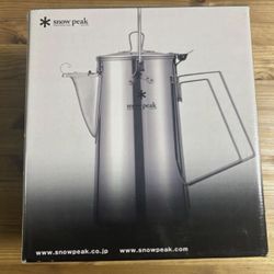 Snow Peak Classic Kettle Made In Japan NIB 80$ Firm