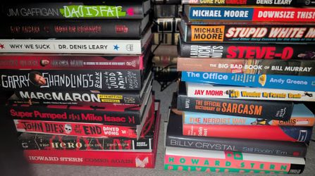 Large Lot of Comedy & Pop Culture Books